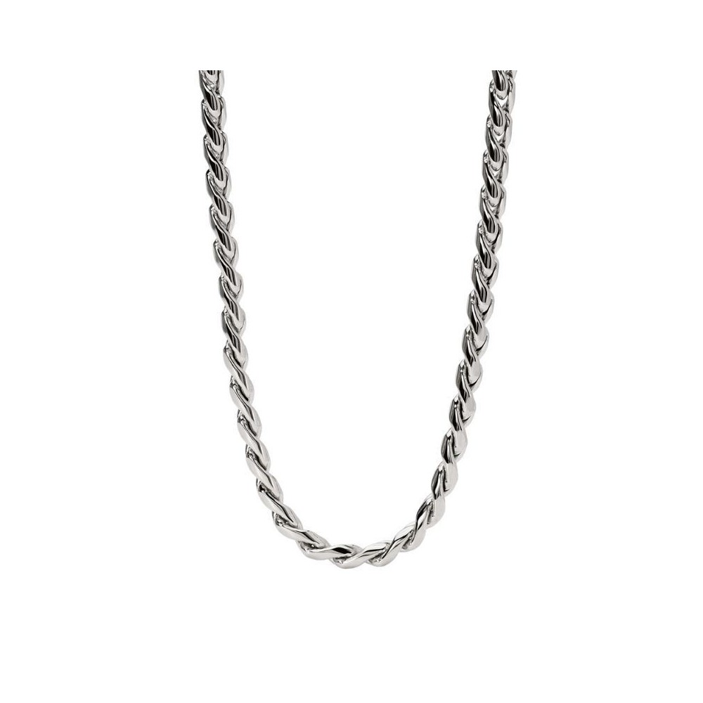 Collana uomo in acciaio con catena cardano Kidult [02bbf084]