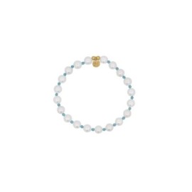 Bracciale Perla e zirconi milky turchesi Rue Des Mille CB-LBR 07 C5 [feed6543]