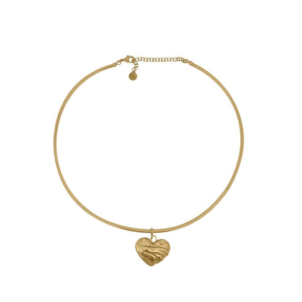 Girocollo Rigido Cuore Bold Small Rue Des Mille [905f1223]