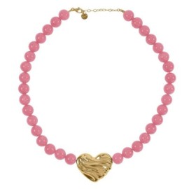 Girocollo Giada Rosa Cuore Bold Rue Des Mille [3d7cdc28]