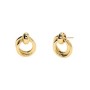 Orecchini dorati con doppio cerchio Kidult [0e0c6cd3]