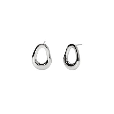 Orecchini a lobo in acciaio Kidult [7255c8b7]