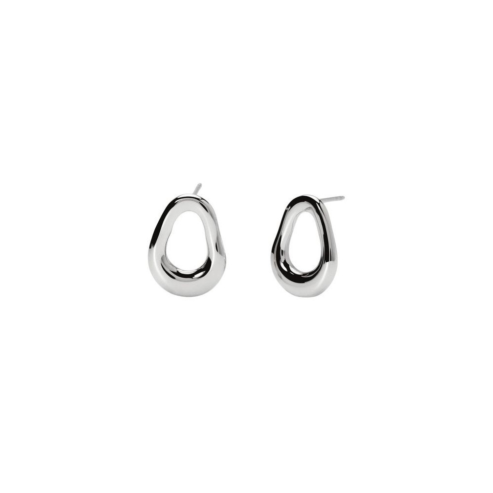 Orecchini a lobo in acciaio Kidult [7255c8b7]