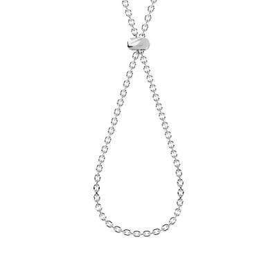 Collana componibile con catena diamantata Intreccio [5ed11f6d]