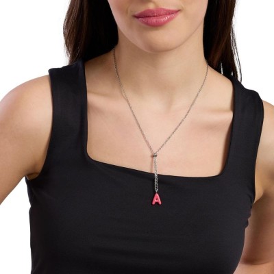 Collana componibile con catena diamantata Intreccio [87f75c60]