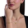 Bracciale dorato con quadrifoglio Kidult [105e7a31]