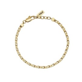 Bracciale uomo in acciaio dorato con catena fancy Kidult [f11cfc32]