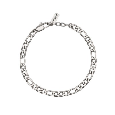 Bracciale uomo in acciaio con catena cardano Kidult [7ee254e0]
