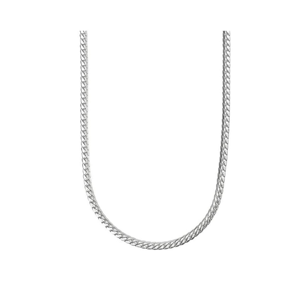 Collana con catena groumette piatta Kidult [19ab4aab]