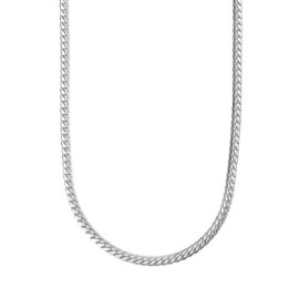 Collana con catena groumette piatta Kidult [19ab4aab]