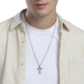 Collana da uomo con croce Kidult [6daec7ad]