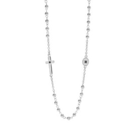 Collana in acciaio con croce Kidult [f0b5e5ca]