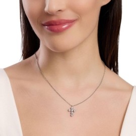 Girocollo con croce in cristalli Kidult [1dadc8ef]