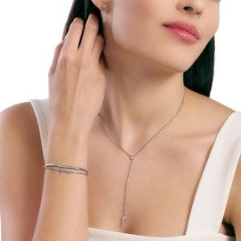 Girocollo con pendente croce Kidult [bcdaf473]