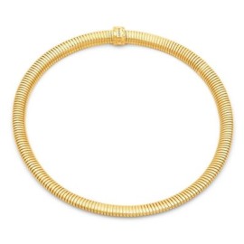 Collana Tubogas Dorata [ca49b4d5]