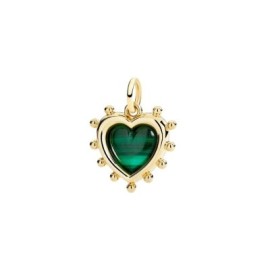 CIONDOLO CUORE CON MALACHITE [788b5fa2]