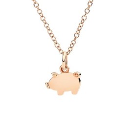 CIONDOLO MAIALINO ORO ROSA [e6c33abe]