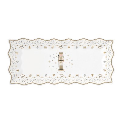Piatto da portata in porcellana 40 x 18 cm ROYAL NUTCRACKER [eeae0fab]