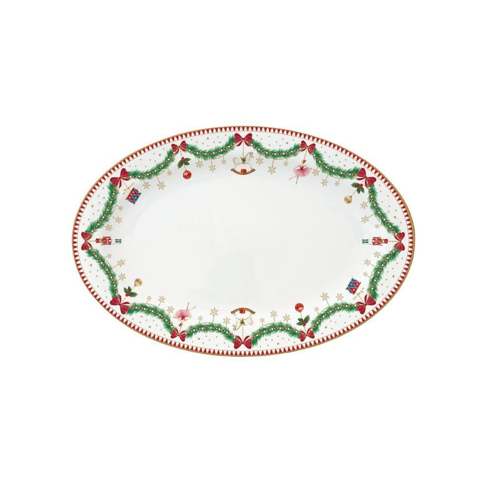 Vassoio Ovale Magie De Noel [9aa5db1c]