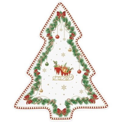 Piatto Abete Magie De Noel [92f7abcf]