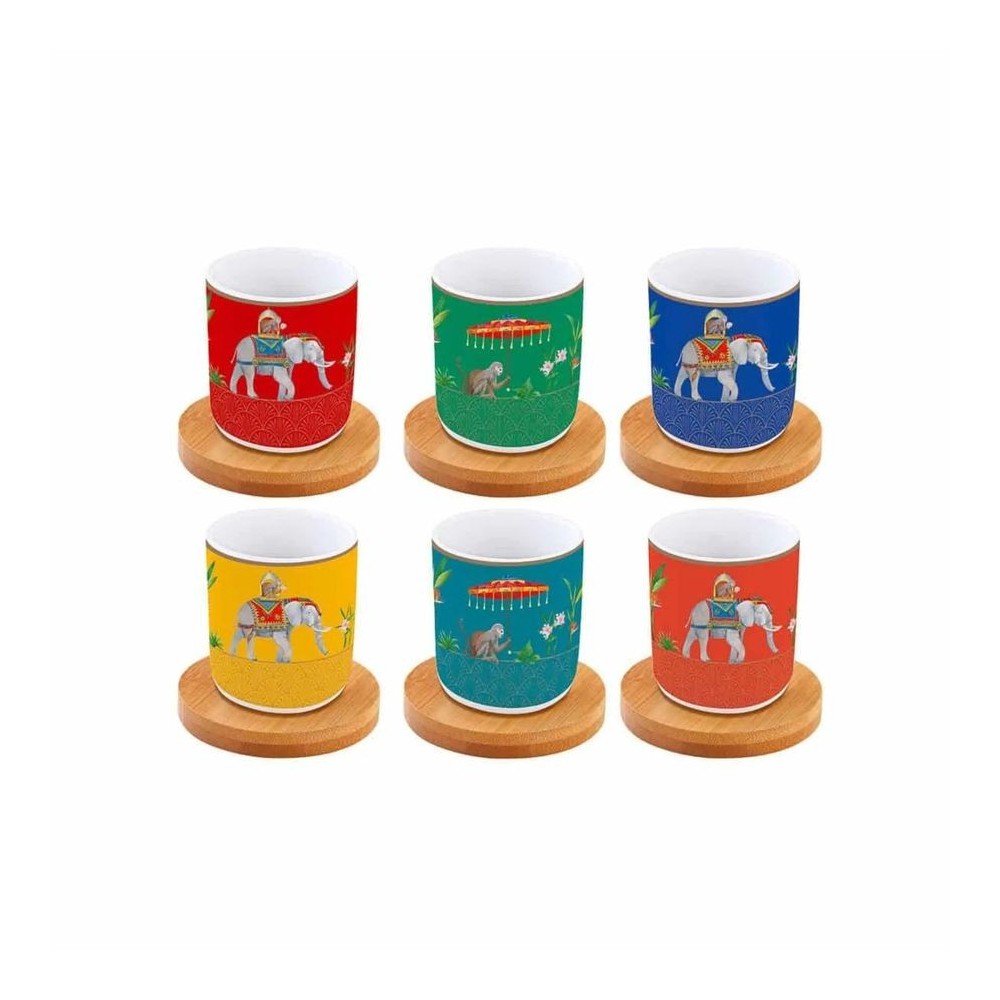 Set 6 tazzine espresso Marajah [095a29e1]