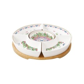 Set aperitivo con 5 ciotoline e vassoio SPRING [71fcc782]