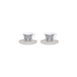 Set 2 tazzine caffè con piattino PALAZZO [38d30bd6]
