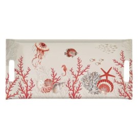 Vassoio con Manici Easy Life 41x19cm Coral reef RPA03 REEFNV [d99fd464]