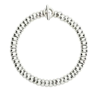 BRACCIALE RONDELLE BOLD ARGENTO [34f03dcc]