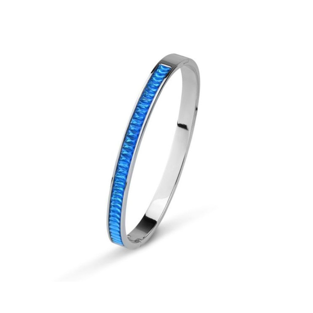 Bracciale rigido con centrale sky blu [4bc93f61]