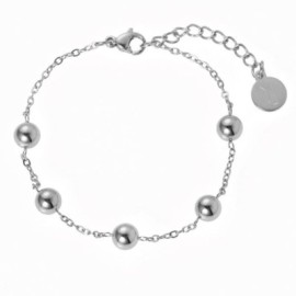 Bracciale con 5 boules [91f52ec0]