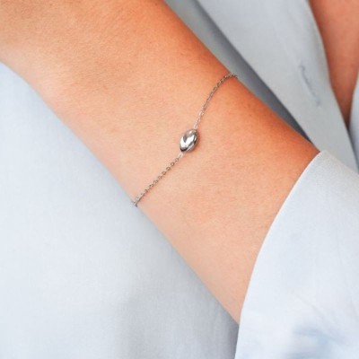 Bracciale con chicco di riso [d0d9dcd6]