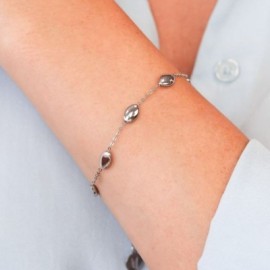 Bracciale con 5 chicchi di riso [237089d1]