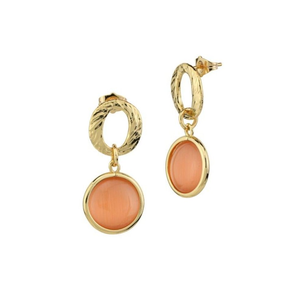 Orecchini placcati oro pendenti [f8c136f6]