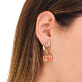 Orecchini placcati oro pendenti [f8c136f6]