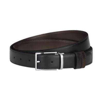 Cintura Reversibile 30 mm in Pelle con Fibbia Rettangolare Meisterstuck [856191c0]