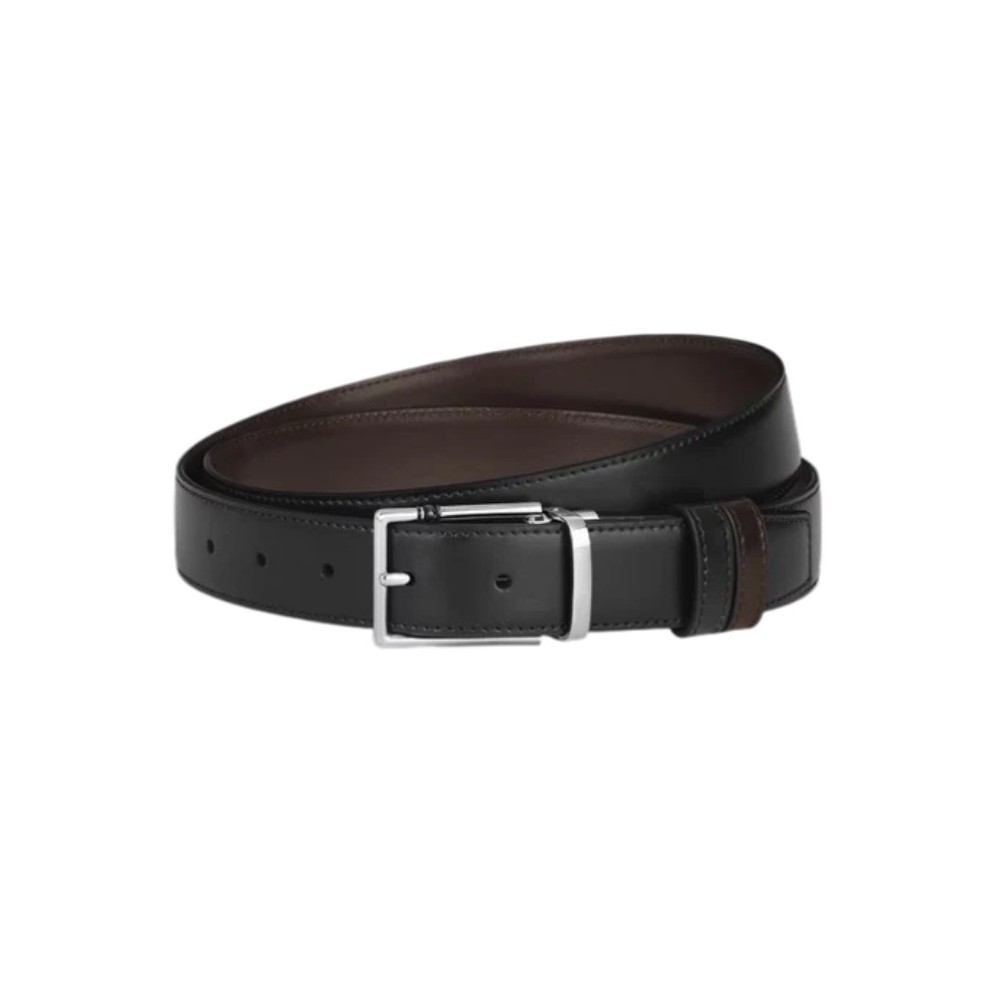Cintura Reversibile 30 mm in Pelle con Fibbia Rettangolare Meisterstuck [856191c0]