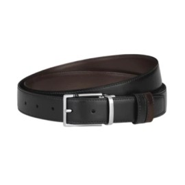 Cintura Reversibile 30 mm in Pelle con Fibbia Rettangolare Meisterstuck [856191c0]