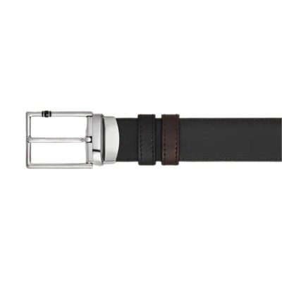 Cintura Reversibile 30 mm in Pelle con Fibbia Rettangolare Meisterstuck [5c47d2cd]