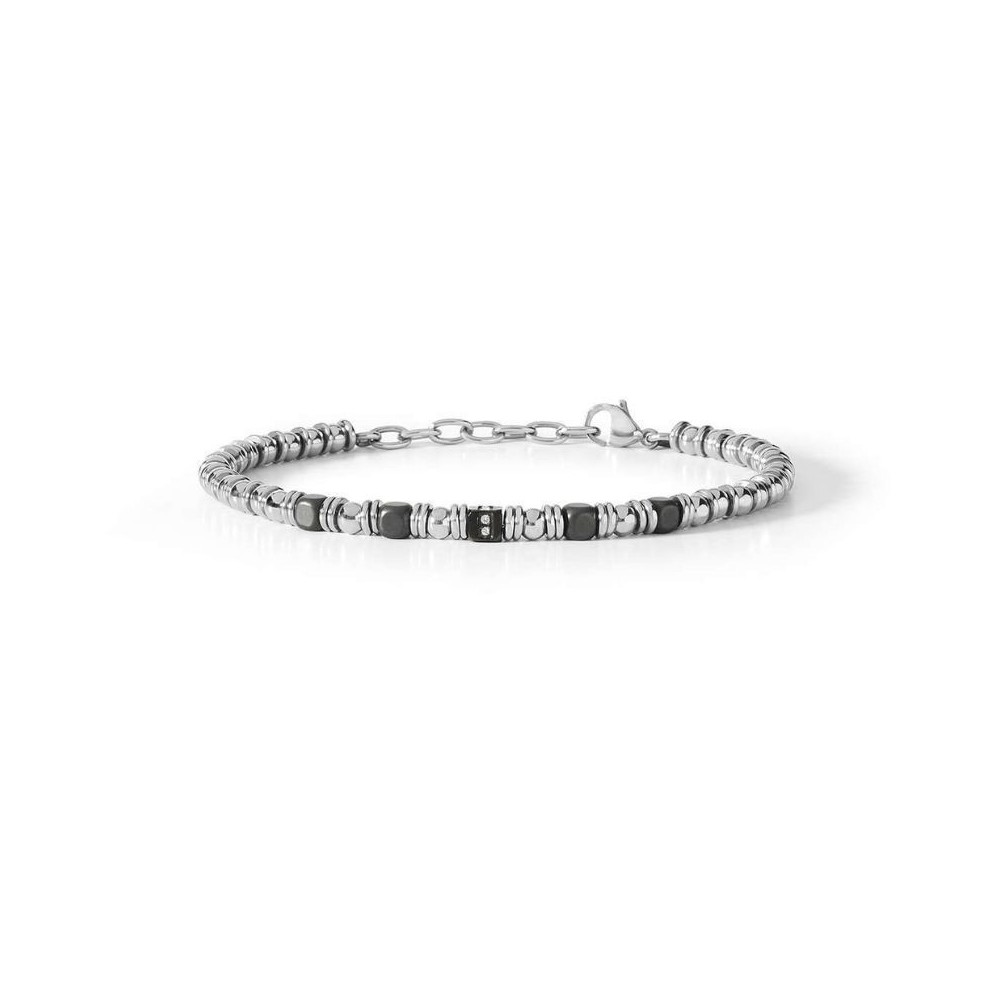 Bracciale District onice nero e zirconi bianchi [3f22a00d]