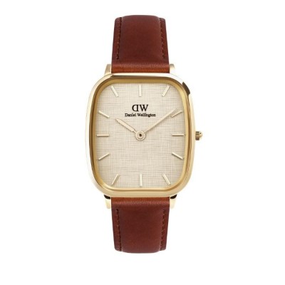 Orologio Marlon St Mawes Linen Gold Daniel Wellington [5e17f759]