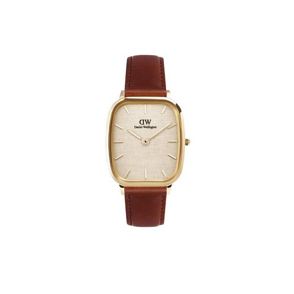 Orologio Marlon St Mawes Linen Gold Daniel Wellington [5e17f759]