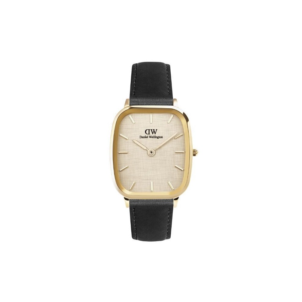 Orologio Marlon Sheffield Linen Gold Daniel Wellington [f3343952]