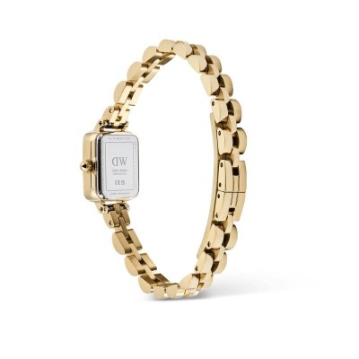 Orologio Quadro Mini Arch 3-link White Sunray Gold Daniel Wellington [2cf9f054]