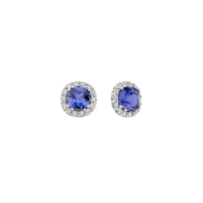 Orecchini Tanzanite e Diamanti [a0fc707b]