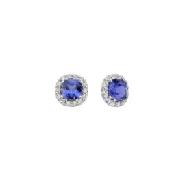 Orecchini Tanzanite e Diamanti [a0fc707b]