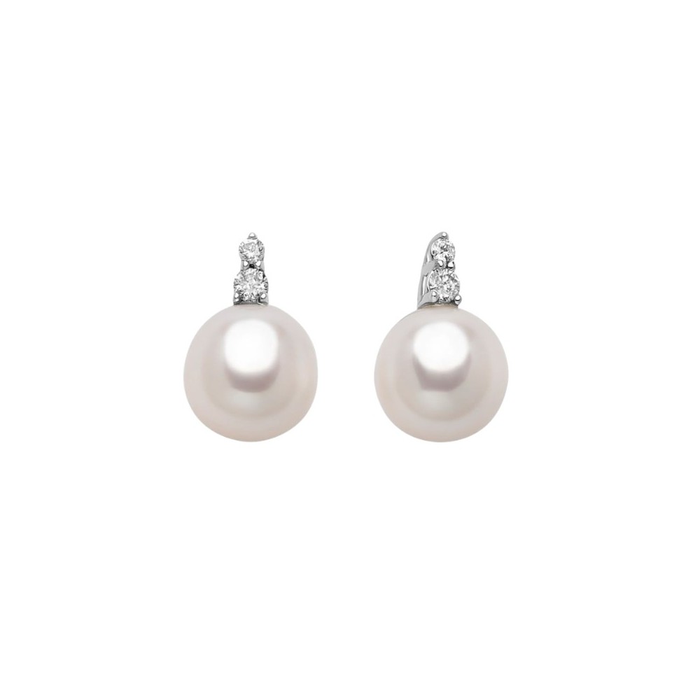 Orecchini Perle e Diamanti [738aed7e]