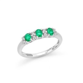 Anello Smeraldi e Diamanti [8e617eb6]