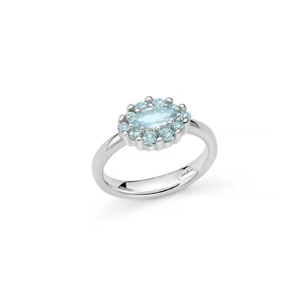 Anello Argento con Topazio [5821026f]