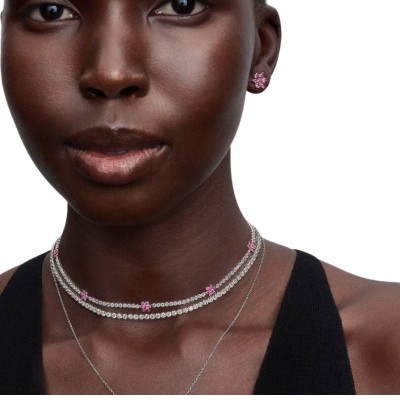 Orecchini Herbarium Fiore Rosa [15d8dabd]